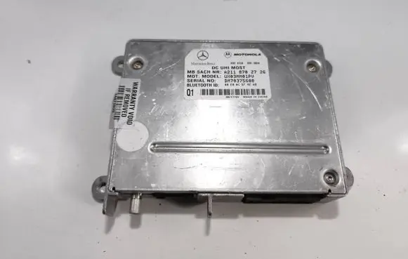 Mercedes-Benz E W211 Bluetooth control unit module A2118702726 DM70375600 00E00C5F9EA8