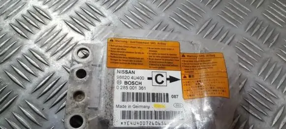 Nissan Almera Tino Airbag control unit/module 988204u400 0285001361