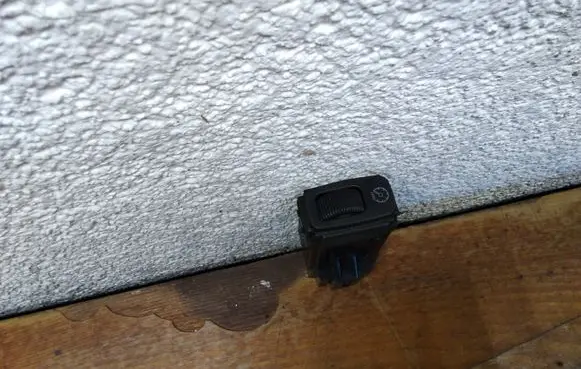Panel lighting control switch
