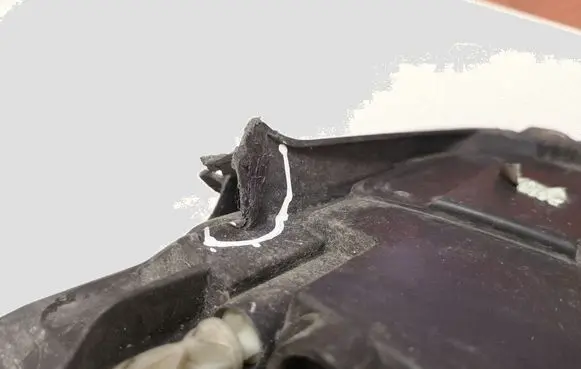 Citroen C5 Headlight/headlamp