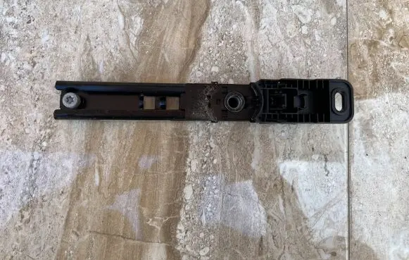 Jaguar XJ X351 Seat belt adjustment rail AW93611C46AB AW93-611C46-AB