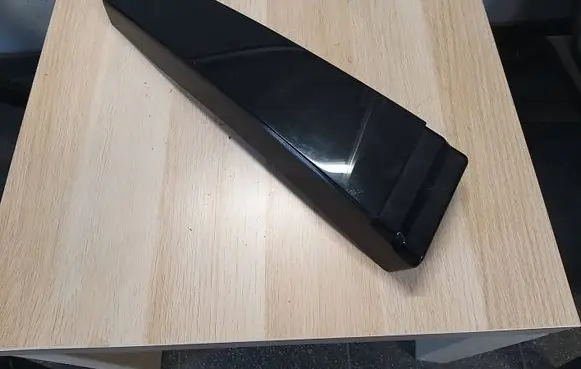 Skoda Fabia Mk3 (NJ) (B) pillar trim (top) 6V0853289C