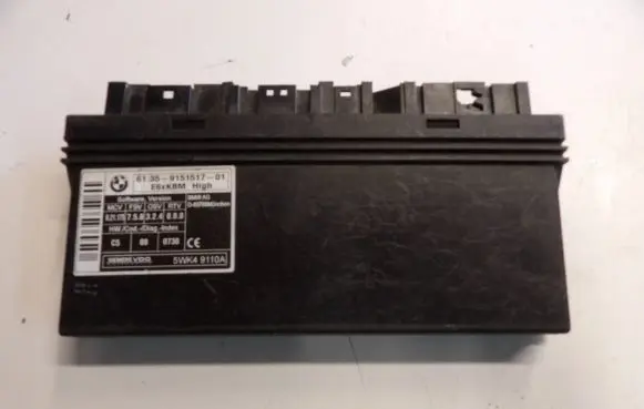BMW 5 E60 E61 Comfort/convenience module 9151517 5WK49110A