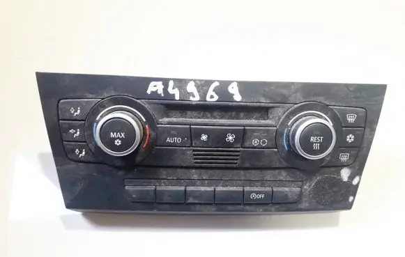 BMW 3 E90 E91 Climate control unit 6411916298301 a2c53289383