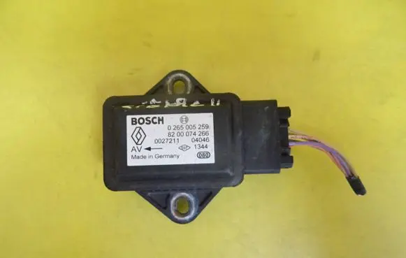 Renault Megane II ESP acceleration yaw rate sensor 8200074266 0265005259
