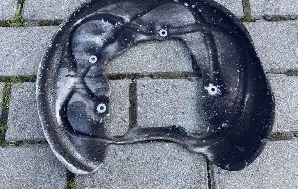 Audi Q5 SQ5 Rear brake disc plate dust cover 80A615611B
