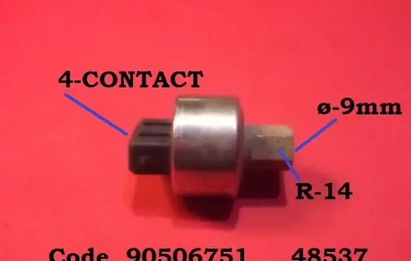 Citroen ZX Air conditioning (A/C) pressure sensor 90506751 48537