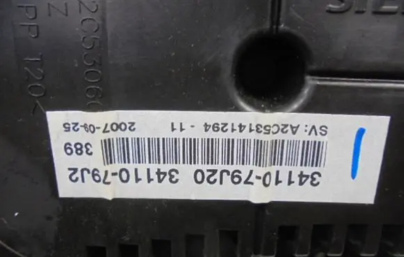 Fiat Sedici Speedometer (instrument cluster)