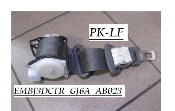 Mazda 6 Front seatbelt EMBJ3DCTR GJ6A