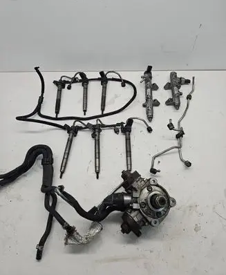Audi A6 S6 C7 4G Fuel injection system set 059130755BG 0445010642 059130089BT