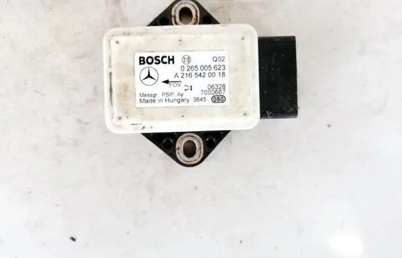 ESP acceleration yaw rate sensor