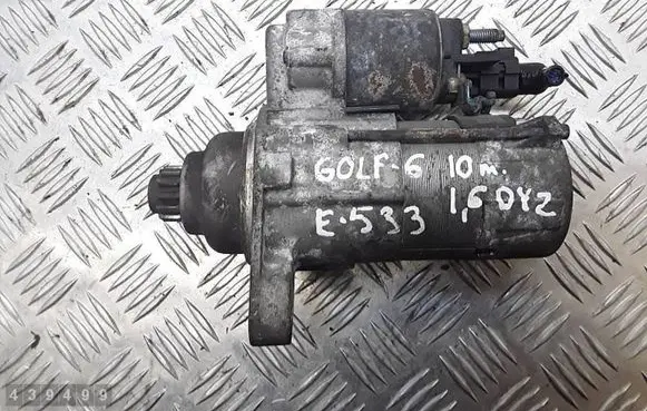 Volkswagen Golf VI Starter motor 02Z911024K