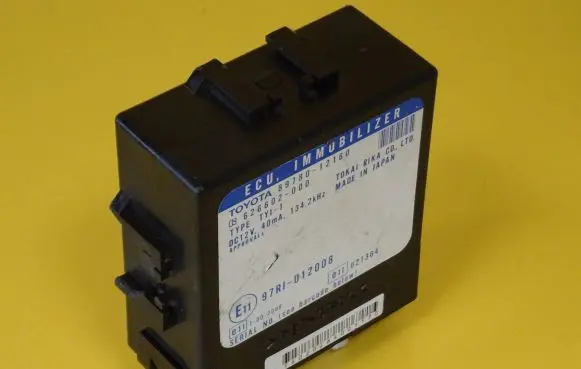 Toyota Corolla Verso E121 Immobilizer control unit/module 89780-12160 8978012160 626602-000