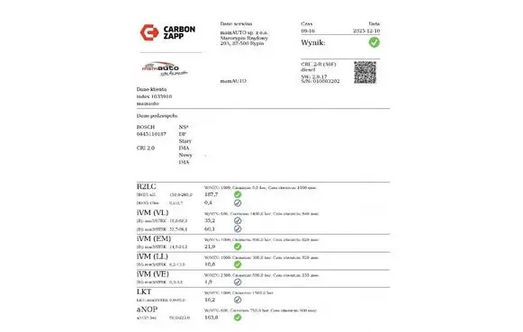 Fiat Idea Fuel injector 0445110187