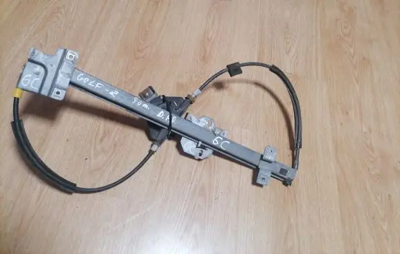 Volkswagen Golf II Front door manual window regulator 191837402B