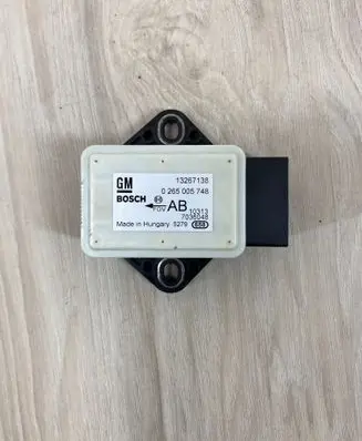 Opel Meriva B ESP acceleration yaw rate sensor 13267138 0265005748 7036048
