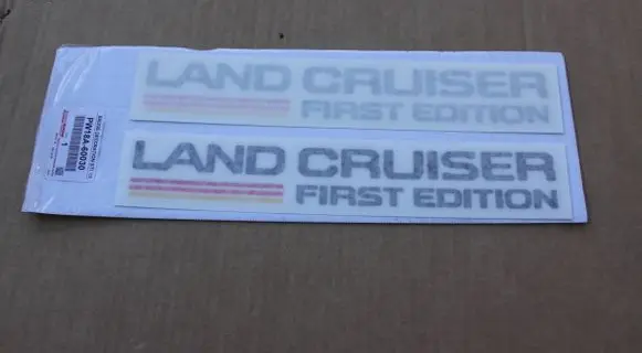 Toyota Land Cruiser J250 Manufacturers badge/model letters PW18A60030
