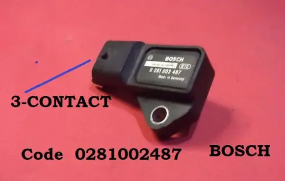 Opel Combo B Air pressure sensor 0281002487