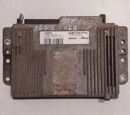 Renault Scenic I Engine control unit/module S115300202A HOM7700875745 7700105980