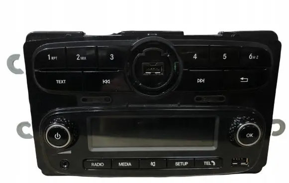 Smart ForTwo II Radio/CD/DVD/GPS head unit A4539008807