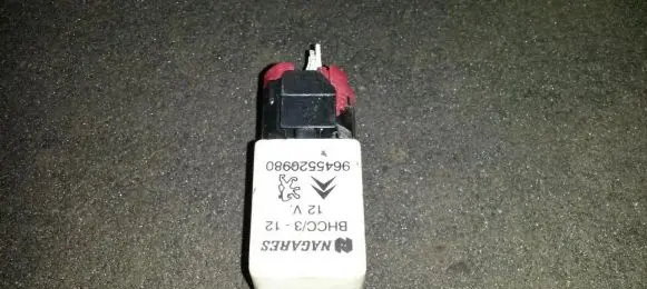 Citroen C5 Other relay 9645520980
