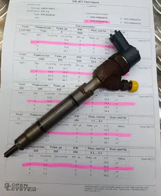 KIA Sportage Fuel injector 0445110411 338002A800