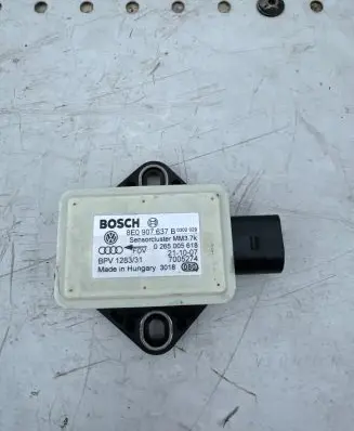 Audi A6 S6 C6 4F ESP acceleration yaw rate sensor 8E0907637B 0265005618 7005274