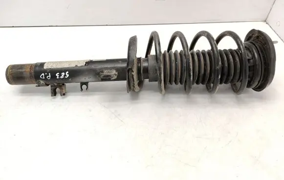 Peugeot 1007 Front shock absorber with coil spring 9655065380 1210007067 9656373680