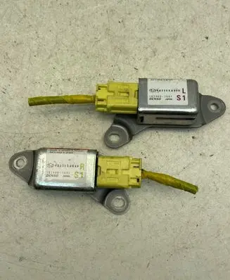 Airbag deployment crash/impact sensor