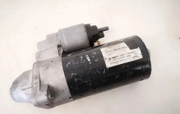 Mercedes-Benz E W212 Starter motor a6519064300 001139085