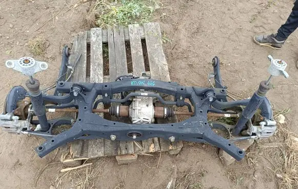 Rear axle beam