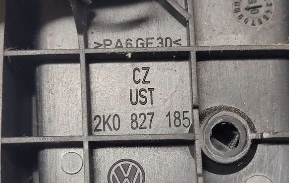 Volkswagen Caddy Tailgate interior release/open handle 2K0827185