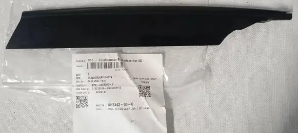 Tesla Model S Front fog light trim/grill 101544200C