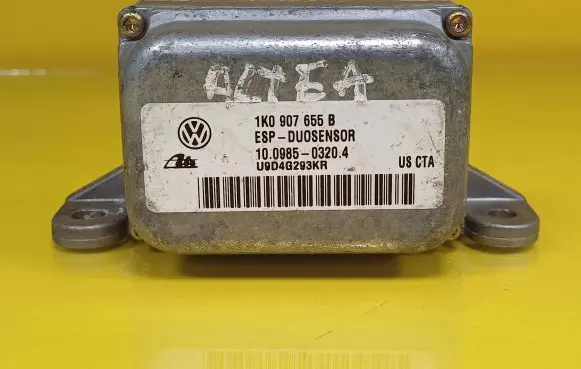 Seat Altea ESP acceleration yaw rate sensor 1K0907655B