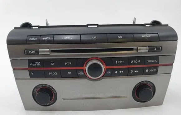 Mazda 3 I Radio/CD/DVD/GPS head unit BR2B66AR0