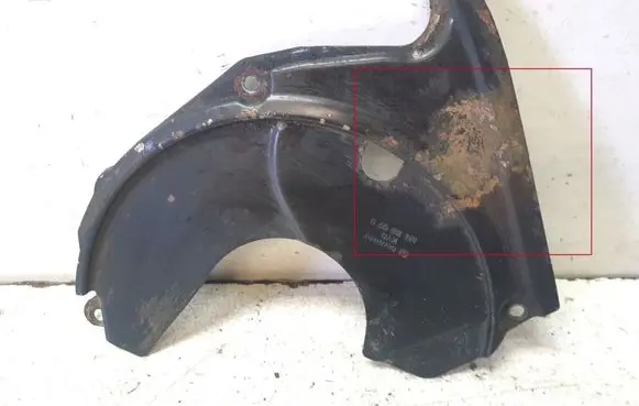 Volkswagen II LT Timing belt guard (cover) 074109127