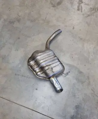 Volkswagen PASSAT B7 Muffler/silencer 3C0253611BA