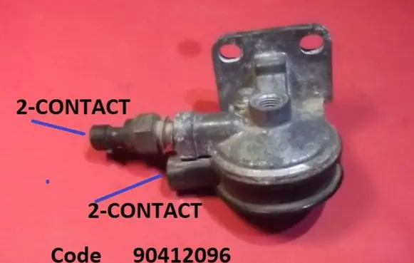 Opel Astra G Fuel filter heater 90412096
