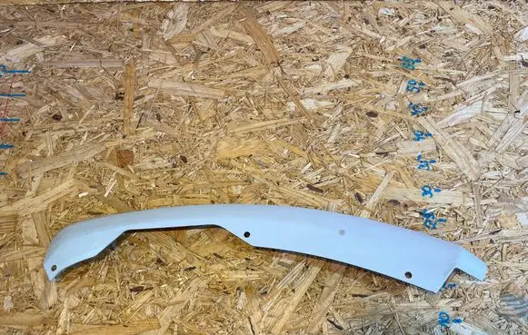 Ford Mondeo MK V Front bumper splitter molding DS73-17627-K S2505S109-M