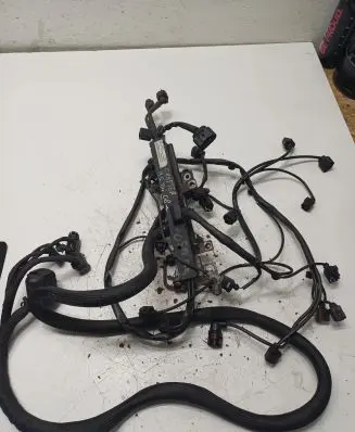 Engine installation wiring loom