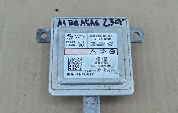Audi A4 S4 B8 8K Headlight ballast module Xenon 8K0941597E W003T22071