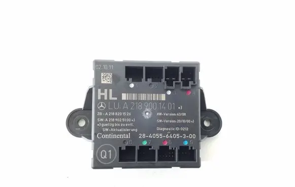 Mercedes-Benz CLS C218 X218 Door control unit/module A2189001401