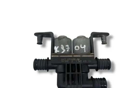 Coolant heater control valve