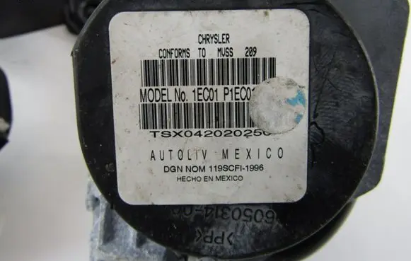 Dodge Journey Front seatbelt
