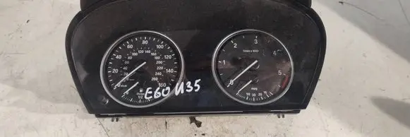 BMW 5 E60 E61 Speedometer (instrument cluster) 9153756 2138100026 110080213
