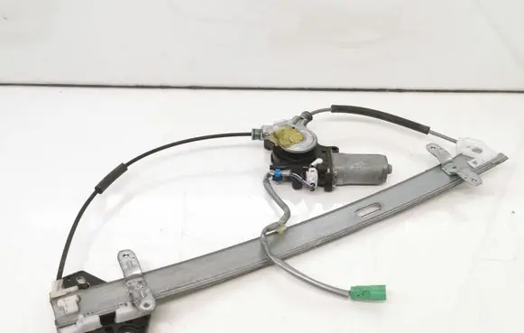 Front door window regulator with motor