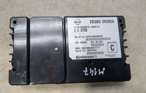 Nissan Leaf I (ZE0) Other control units/modules 283B03NM0A ADN1A5048BA00 99075161