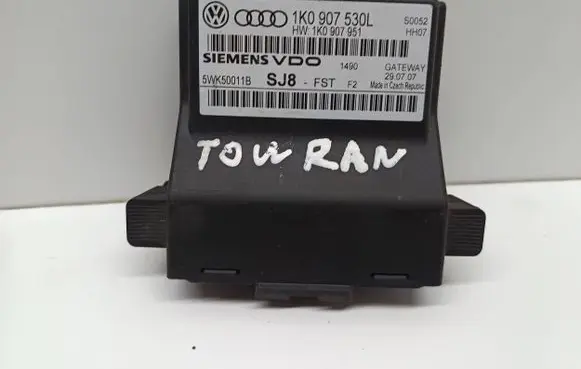 Volkswagen Touran I Gateway control module 1K0907530L 5WK50011B 1K0907951