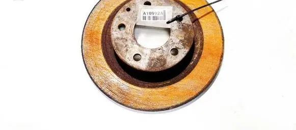 Mazda 6 Rear brake disc neventiliuojamas