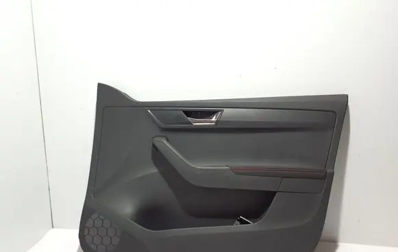 Front door card panel trim